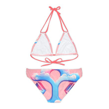 Load image into Gallery viewer, Libra (1) Strappy Bikini Set (AOP)