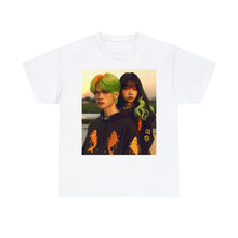 Load image into Gallery viewer, Unisex Pisces Couple (4) Heavy Cotton Tee