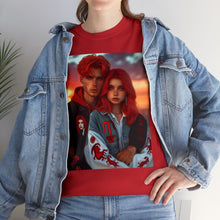 Load image into Gallery viewer, Unisex Aries Couple (1) Heavy Cotton Tee