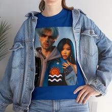 Load image into Gallery viewer, Unisex Aquarius Couple (2) Heavy Cotton Tee