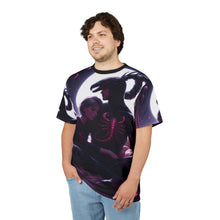 Load image into Gallery viewer, Mystical Romance Unisex Cut & Sew Tee - Moonlit Love & Scorpion Design