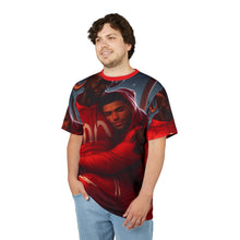 Load image into Gallery viewer, Cozy Unisex Graphic Tee - Aries Embrace in Red