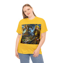Load image into Gallery viewer, Samurai Gemini (3) Unisex Heavy Cotton Tee