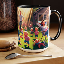 Load image into Gallery viewer, Mother's Day (3) Two-Tone Coffee Mugs, 15oz