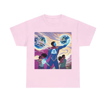 Load image into Gallery viewer, Libra Father's Day (7) Unisex Heavy Cotton Tee