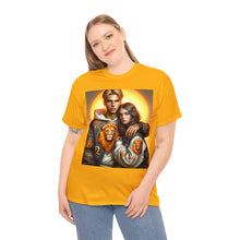 Load image into Gallery viewer, Unisex Leo Couple (4) Heavy Cotton Tee