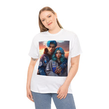 Load image into Gallery viewer, Unisex Aquarius Couple (1) Heavy Cotton Tee