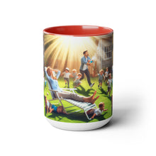 Load image into Gallery viewer, Mother's Day (1) Two-Tone Coffee Mugs, 15oz