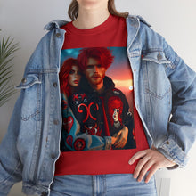 Load image into Gallery viewer, Unisex Aries couple (2) Heavy Cotton Tee