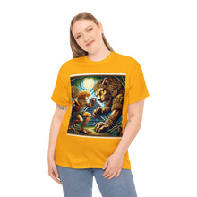 Load image into Gallery viewer, Leo Aztec (11) Unisex Heavy Cotton Tee