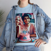 Load image into Gallery viewer, Libra Birthday (2) Unisex Heavy Cotton Tee