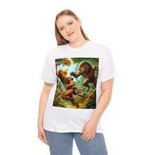 Load image into Gallery viewer, Leo Aztec (3) Unisex Heavy Cotton Tee