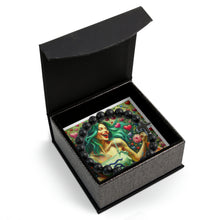 Load image into Gallery viewer, My Taurus Valentine Cross Bead Bracelet