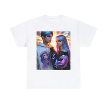 Load image into Gallery viewer, Unisex Libra Couple (1) Heavy Cotton Tee