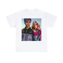 Load image into Gallery viewer, Unisex Libra Couple (2) Heavy Cotton Tee