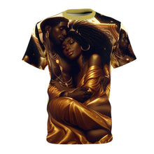 Load image into Gallery viewer, Romantic Unisex Cut & Sew Tee - Leo Embrace Love and Connection