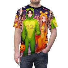 Load image into Gallery viewer, Pisces Halloween (2) Unisex Cut & Sew Tee (AOP)
