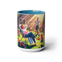 Load image into Gallery viewer, Mother's Day (3) Two-Tone Coffee Mugs, 15oz