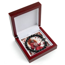 Load image into Gallery viewer, My Aries Valentine (3) Cross Bead Bracelet