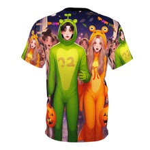 Load image into Gallery viewer, Pisces Halloween (2) Unisex Cut & Sew Tee (AOP)
