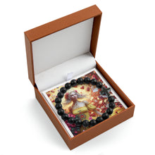 Load image into Gallery viewer, My Gemini Valetine Cross Bead Bracelet