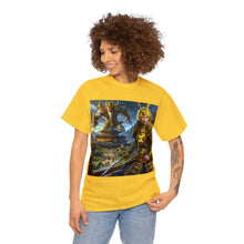 Load image into Gallery viewer, Samurai Gemini (3) Unisex Heavy Cotton Tee