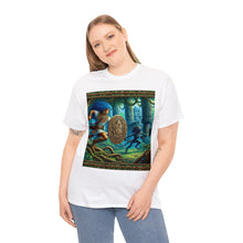 Load image into Gallery viewer, Aquarius Aztec (4) Unisex Heavy Cotton Tee