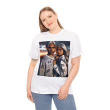 Load image into Gallery viewer, Unisex Cancer Couple (2) Heavy Cotton Tee