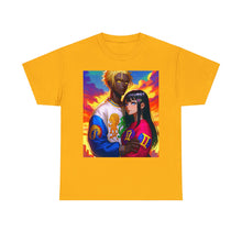 Load image into Gallery viewer, Unisex Gemini Couple (2) Heavy Cotton Tee