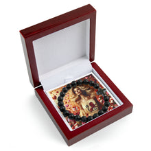 Load image into Gallery viewer, My Leo Valentine (4) Cross Bead Bracelet