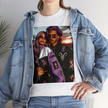 Load image into Gallery viewer, Unisex Sagittarius Couple (3) Heavy Cotton Tee
