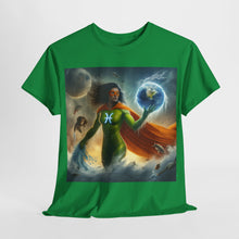 Load image into Gallery viewer, Pisces Mother's Day (6) Unisex Heavy Cotton Tee