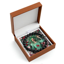 Load image into Gallery viewer, My Taurus Valentine (4) Cross Bead Bracelet