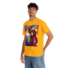 Load image into Gallery viewer, Unisex Gemini Couple (2) Heavy Cotton Tee