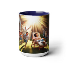 Load image into Gallery viewer, Mother's Day (6) Two-Tone Coffee Mugs, 15oz