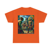 Load image into Gallery viewer, Pisces Aztec (2) Unisex Heavy Cotton Tee