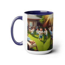 Load image into Gallery viewer, Mother's Day (4) Two-Tone Coffee Mugs, 15oz