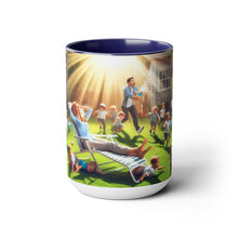 Load image into Gallery viewer, Mother's Day (1) Two-Tone Coffee Mugs, 15oz