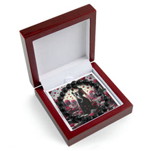 Load image into Gallery viewer, My Scorpio Valentine (3) Cross Bead Bracelet