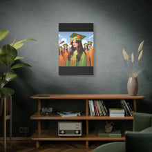 Load image into Gallery viewer, Graduation Canvas Art, Unique Gift for Grads, Home Decor, Wall Art, Motivational Art