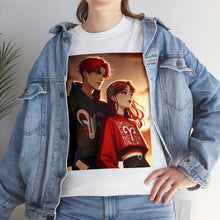 Load image into Gallery viewer, Unisex Aries Couple (3) Heavy Cotton Tee