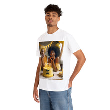 Load image into Gallery viewer, Gemini Birthday (4) Unisex Heavy Cotton Tee