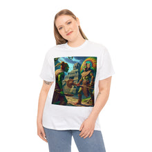 Load image into Gallery viewer, Pisces Aztec (2) Unisex Heavy Cotton Tee