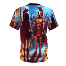 Load image into Gallery viewer, Aries Halloween (4) Unisex Cut & Sew Tee (AOP)