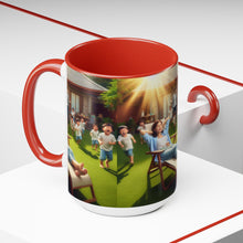 Load image into Gallery viewer, Mother's Day (4) Two-Tone Coffee Mugs, 15oz