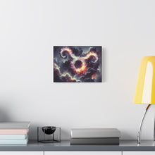 Load image into Gallery viewer, Cosmic Taurus Canvas Art, Zodiac Decor, Astrology Wall Hanging, Gift for Taurus, Home Decor, Space Art