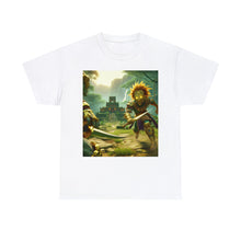Load image into Gallery viewer, Leo Aztec (2) Unisex Heavy Cotton Tee