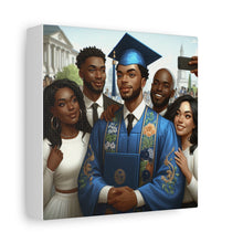 Load image into Gallery viewer, Graduation Celebration Canvas Wall Art, Personalized Gift, Home Décor, Graduation Keepsake, Unique Family Portrait