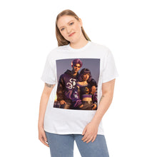 Load image into Gallery viewer, Unisex Sagittarius Couple (4) Heavy Cotton Tee