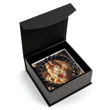 Load image into Gallery viewer, My Leo Valentine (2) Cross Bead Bracelet